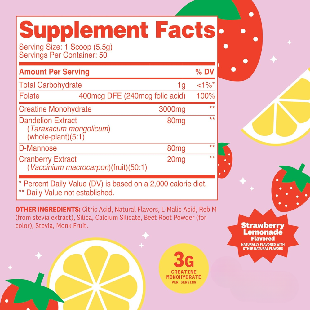Creatine Monohydrate for Women