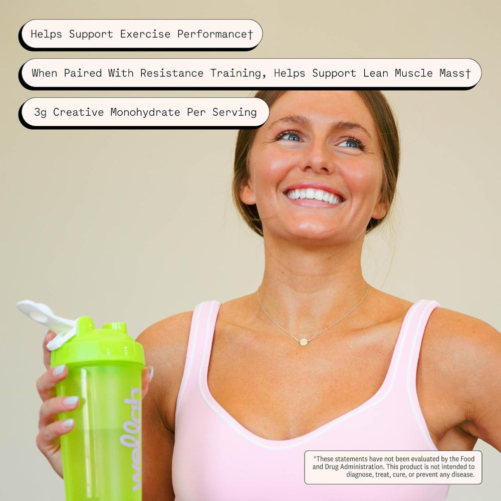 Creatine for Women - Creatine Monohydrate with Dandelion & Cranberry Extract (50 Servings, Strawberry Lemonade)